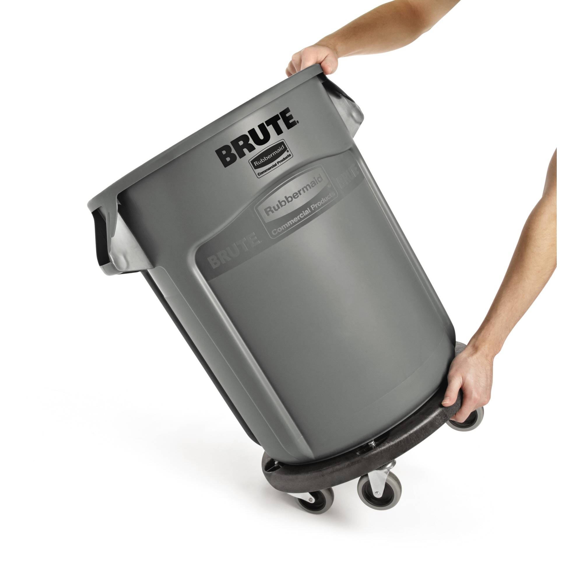 Abfallbehälter BRUTE 121l PP grau-2