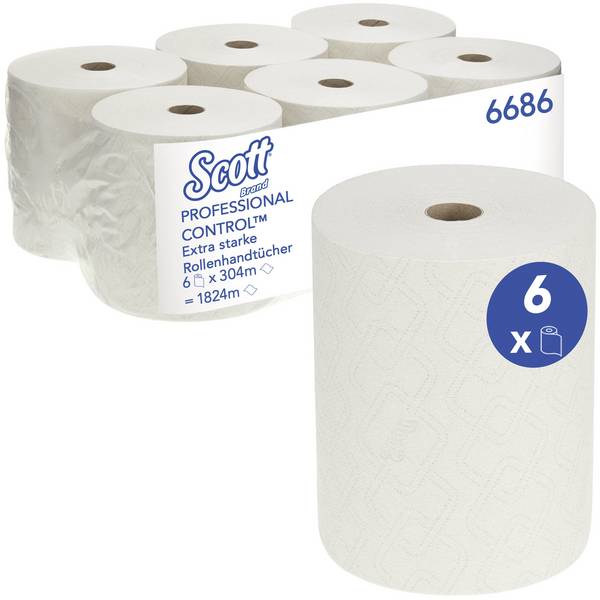 Scott Handtuchrolle Extra Strong 304m ws 6 St.
