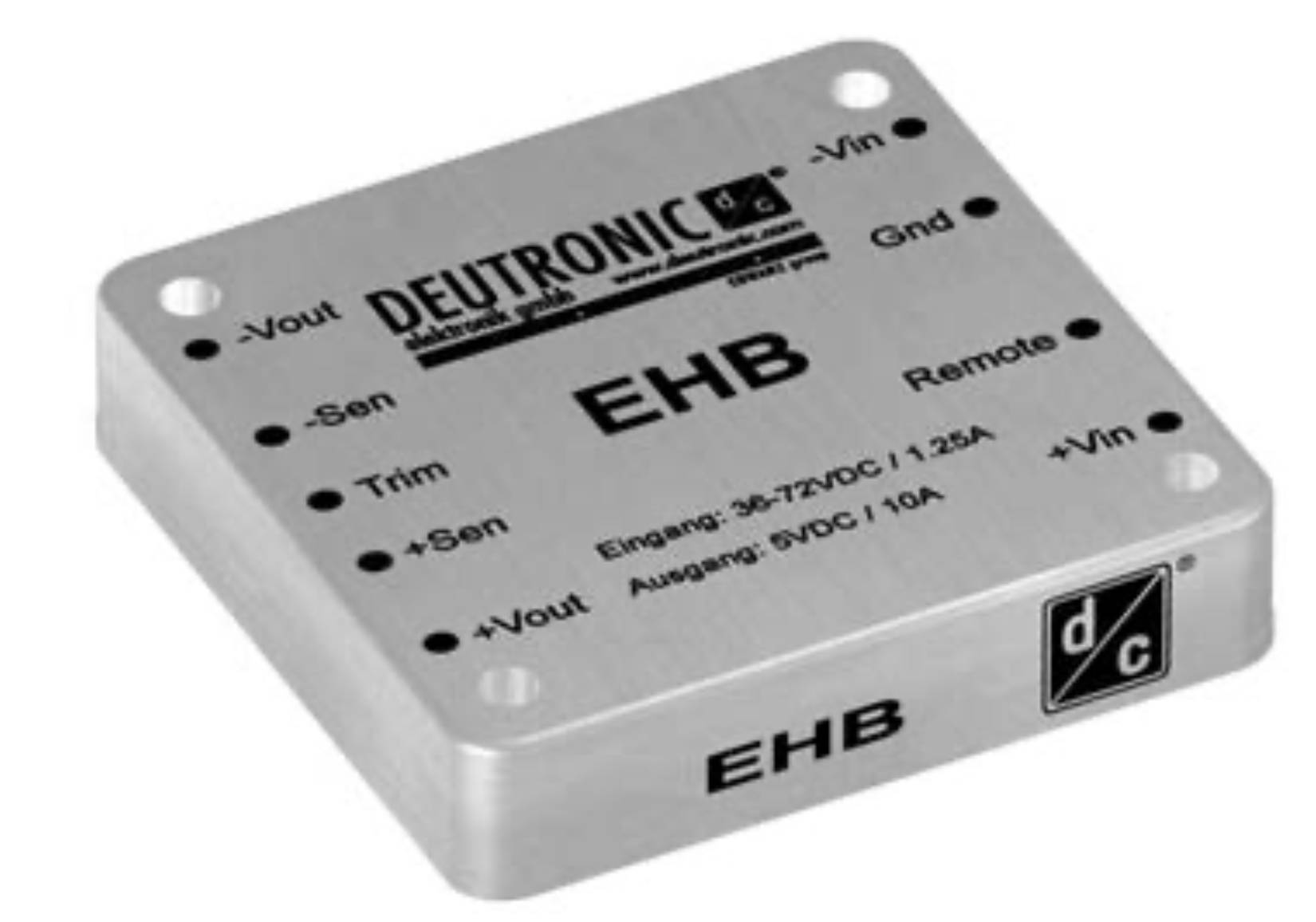 Deutronic DC/DC Wandler EHB75W-24-5-0
