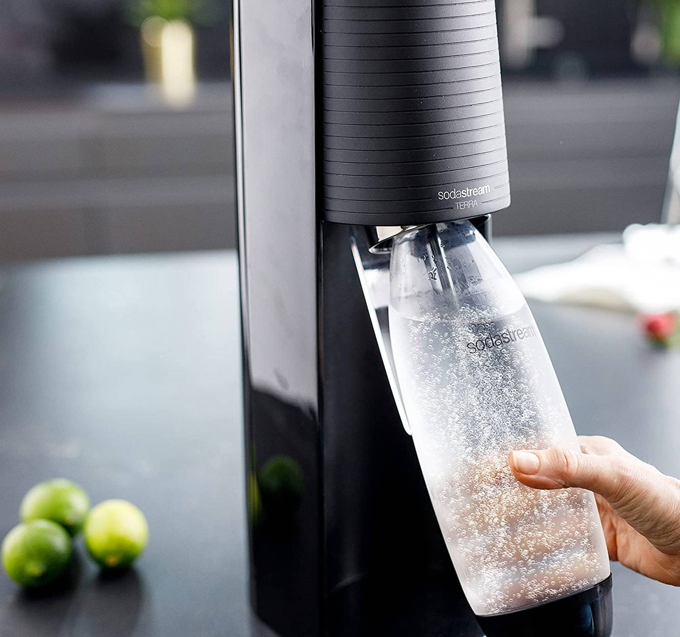 SodaStream Terra *schwarz* inkl. 3 Flaschen-3