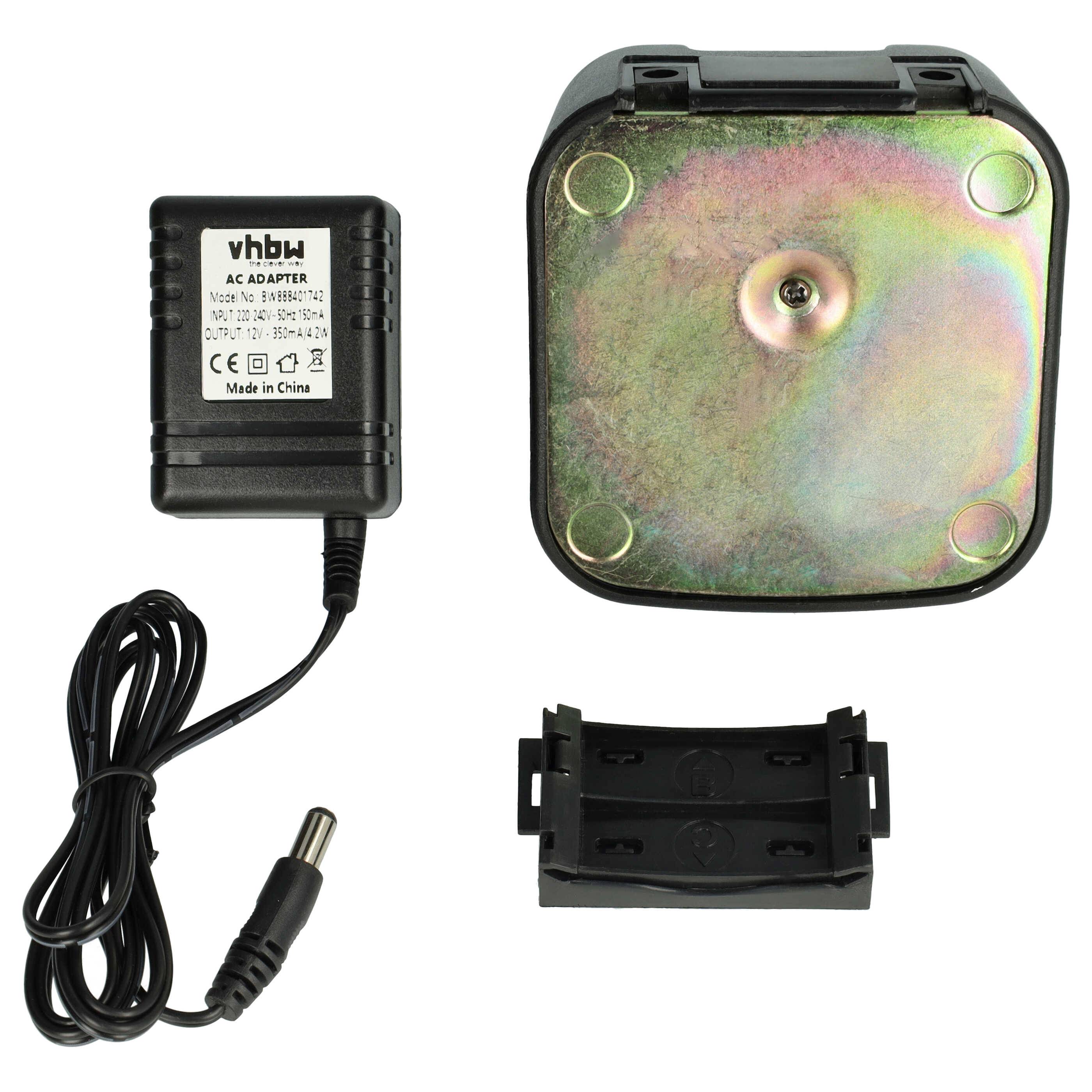 vhbw Dual-Ladegerät kompatibel mit Icom IC-T3H | IC-F4GS, IC-F4GT, IC-U82, IC-V8 Funkgerät-Akkus - Ladestation +-1
