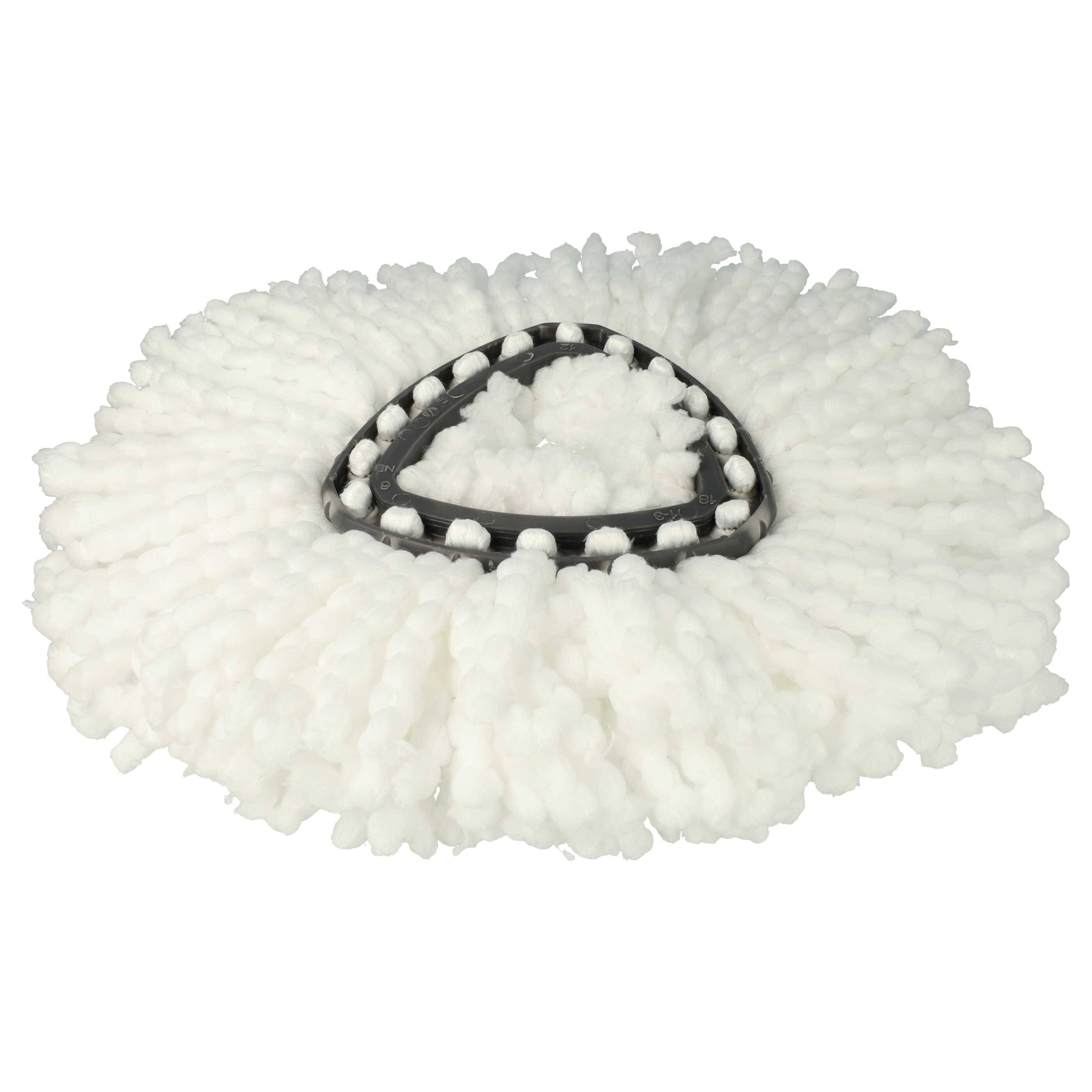 vhbw Wischbezug kompatibel mit Vileda EasyWring & Clean | EasyWring & Clean Turbo Wischmopp - Ersatzkopf, Mikrofaser-2