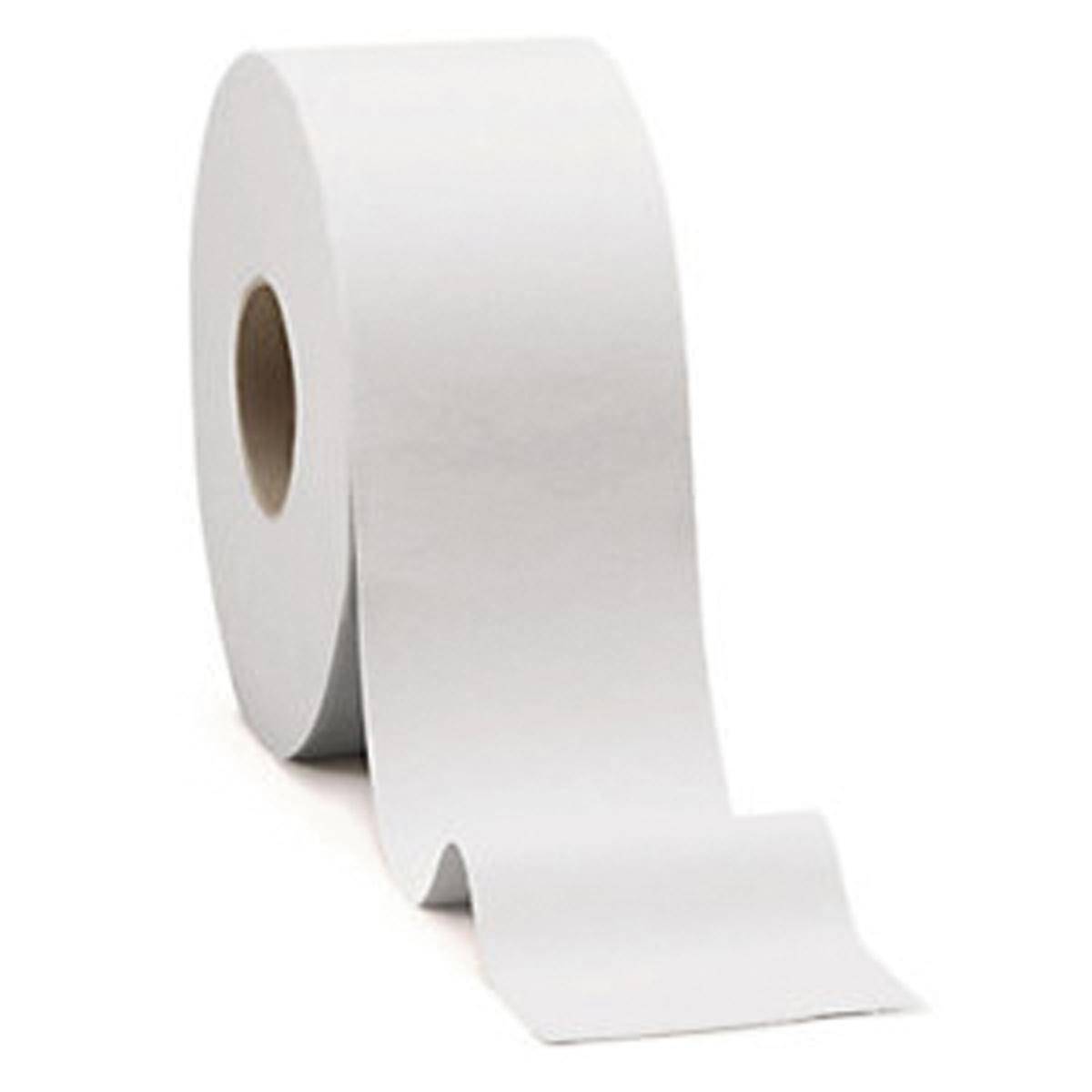 Jumbo-Toilettenpapier,Rolle,unperforiert,L 360,2-lagig,Tissue,weiß-0