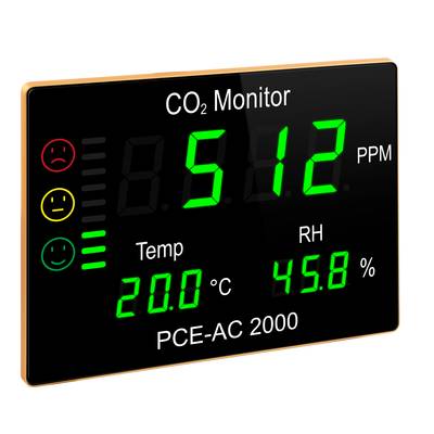 PCE Instruments Gasmessgerät PCE-AC 2000 für Personenschutz in  geschlossenen Räumen – Conrad Electronic Schweiz