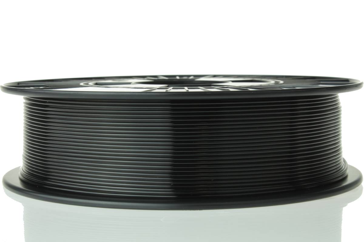 Material4Print PETG Filament Transparent Schwarz 1.75mm 2Kg-0