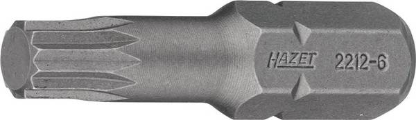 Bit, 2212-6, Antrieb 5/16Zoll Abtrieb XZN M6, f.Innenvielzahn-Schrauben L.32mm
