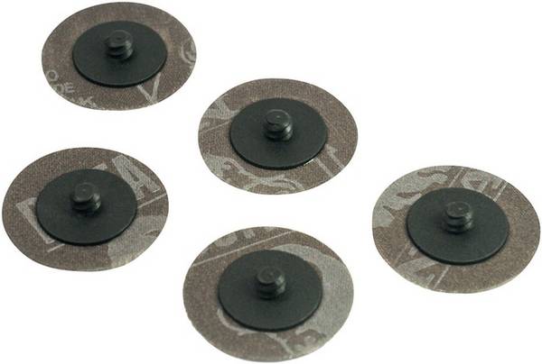 HAZET Schleifpads ∙ ⌀ 50 mm ∙ Körnung 80 9033-11-S080 ∙ Anzahl Werkzeuge: 5