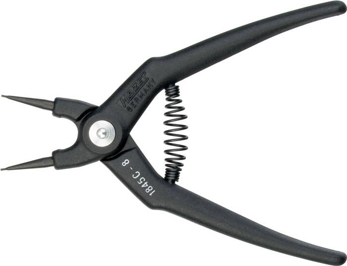 Zange, 1845C-8, L.140mm, Form C, f.Innensicherungen 90grad abgewinkelt-0