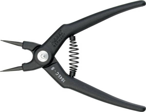 Zange, 1845C-8, L.140mm, Form C, f.Innensicherungen 90grad abgewinkelt