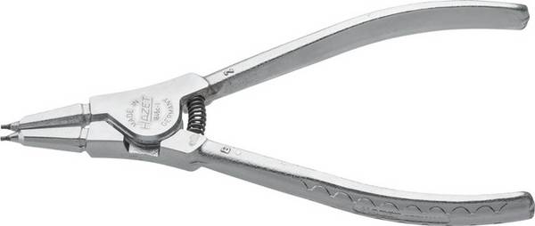 Zange, 1846C-1, L.140mm, Spitze Stahlgrau, f.Außensicherungen gerade Ausführung