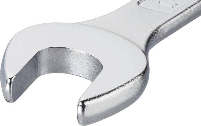 Ringmaulschlüssel, 600NA-1.1/8, SW1 1/8Zoll L.380mm, CV verchromt, A-D-6K.Profil-2