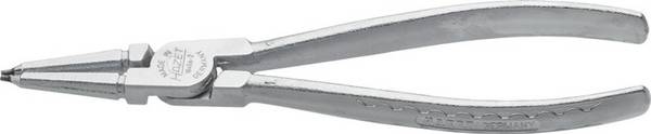 Zange, 1846A-2, L.180mm, Spitze Stahlgrau, f.Innensicherungen gerade Ausführung