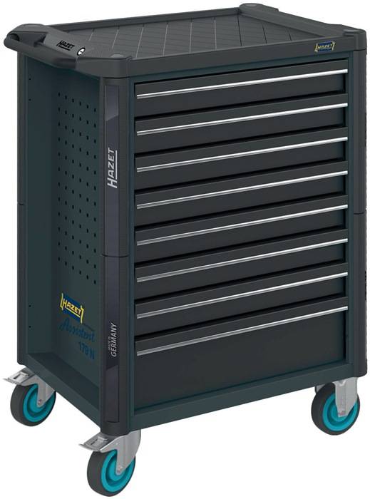 Werkstattwagen, 179NT-8-RAL7016, H1020xB785xT518mm, RAL7016 anthrazitgrau-0