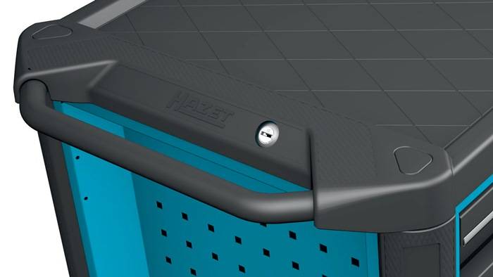 Werkstattwagen, 179NXXL-7, H1020xB1133xT518mm, Hazet-blau-2