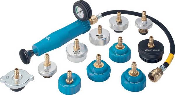 Kühlsystemtester 4800/12, 12-tlg.Sortiment, Anzahl Werkzeuge: 12, HAZET
