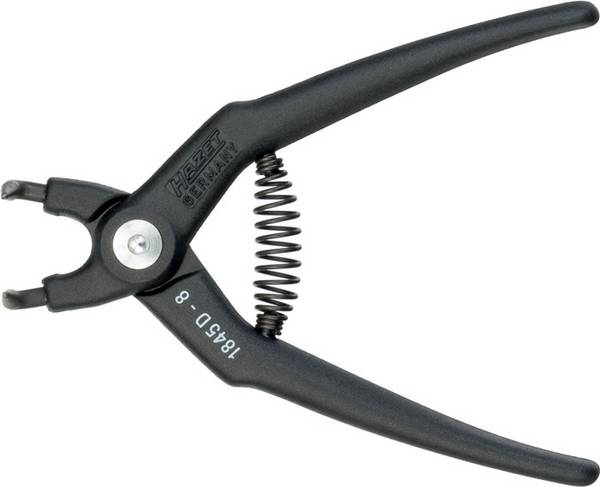 Zange, 1845D-8, L.133mm, Form D, f.Innensicherungen 90grad abgewinkelt