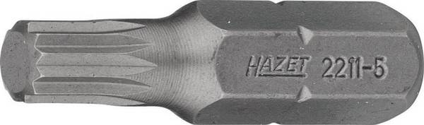 Bit 2211-5 1/4 Zoll M5 L.25mm Innen Vielzahn Pro XZN HAZET