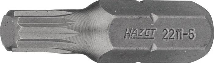 Bit 2211-5 1/4 Zoll M5 L.25mm Innen Vielzahn Pro XZN HAZET-0