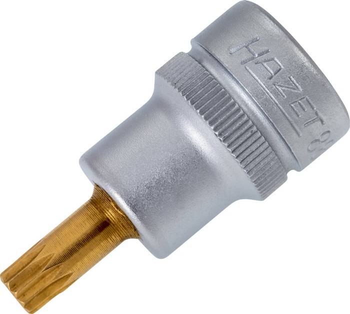 Steckschlüsseleinsatz, 8808-6, Antr. 3/8Zoll Abtr. XZN M6, CVD-TIN besch., XZN-0