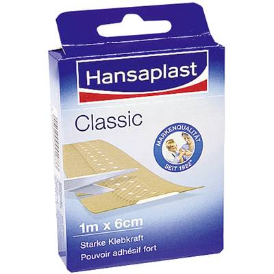 Hansaplast  Heftpflaster Classic Standard 1 m x 6 cm  1 m