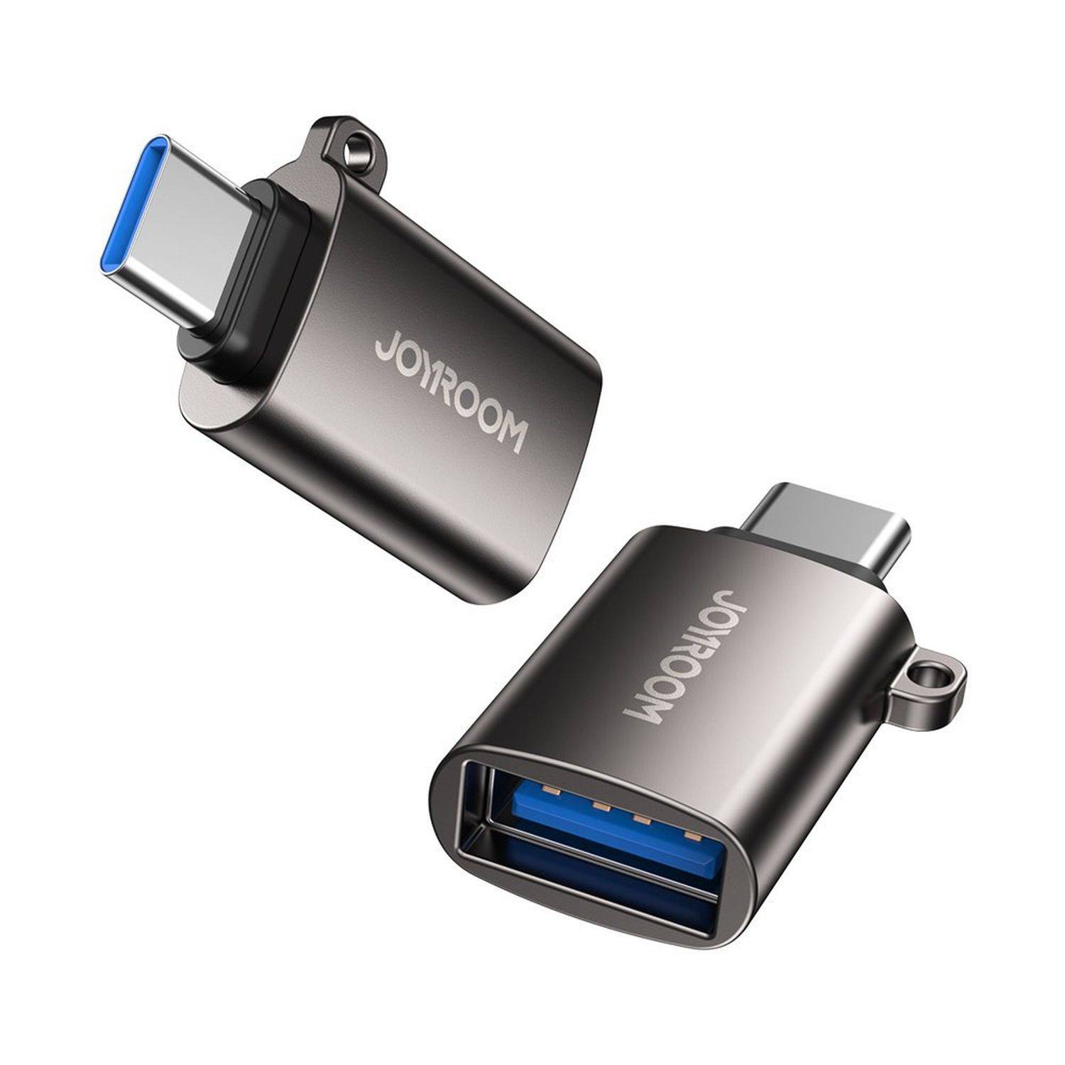 Joyroom-Adapter USB 3.2 Gen 1 (männlich) - USB Typ C (weiblich) schwarz (S-H151 schwarz)-0