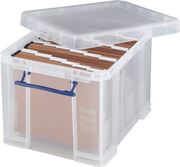 Aufbewahrungsbox 39x31x48cm 35l transparent