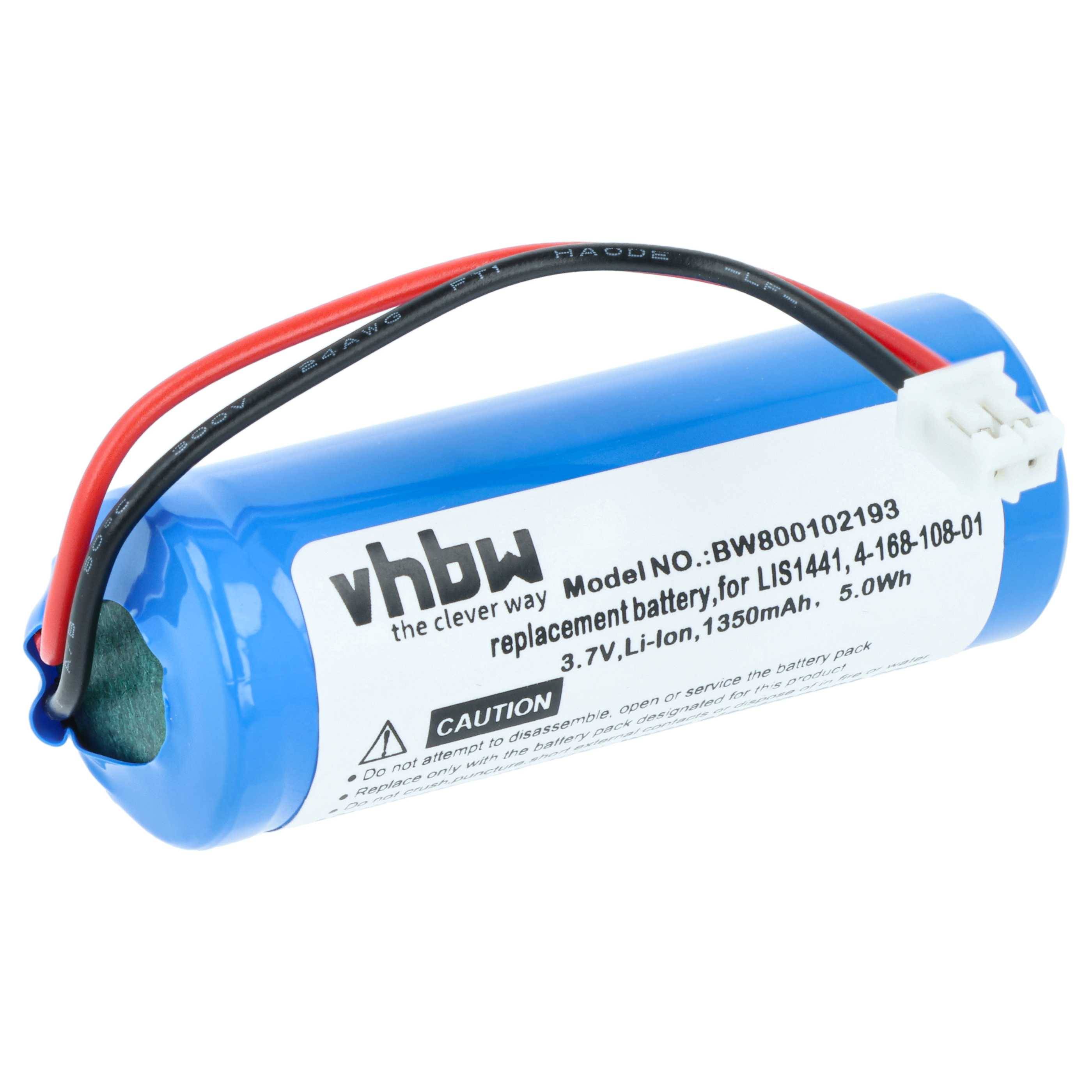 vhbw Akku Ersatz für Sony LIS1651 | 4-168-108-01, 4-195-094-02, LIP1450, LIS1441 für Gamepad Controller (1350 mAh, 3,7 V-0