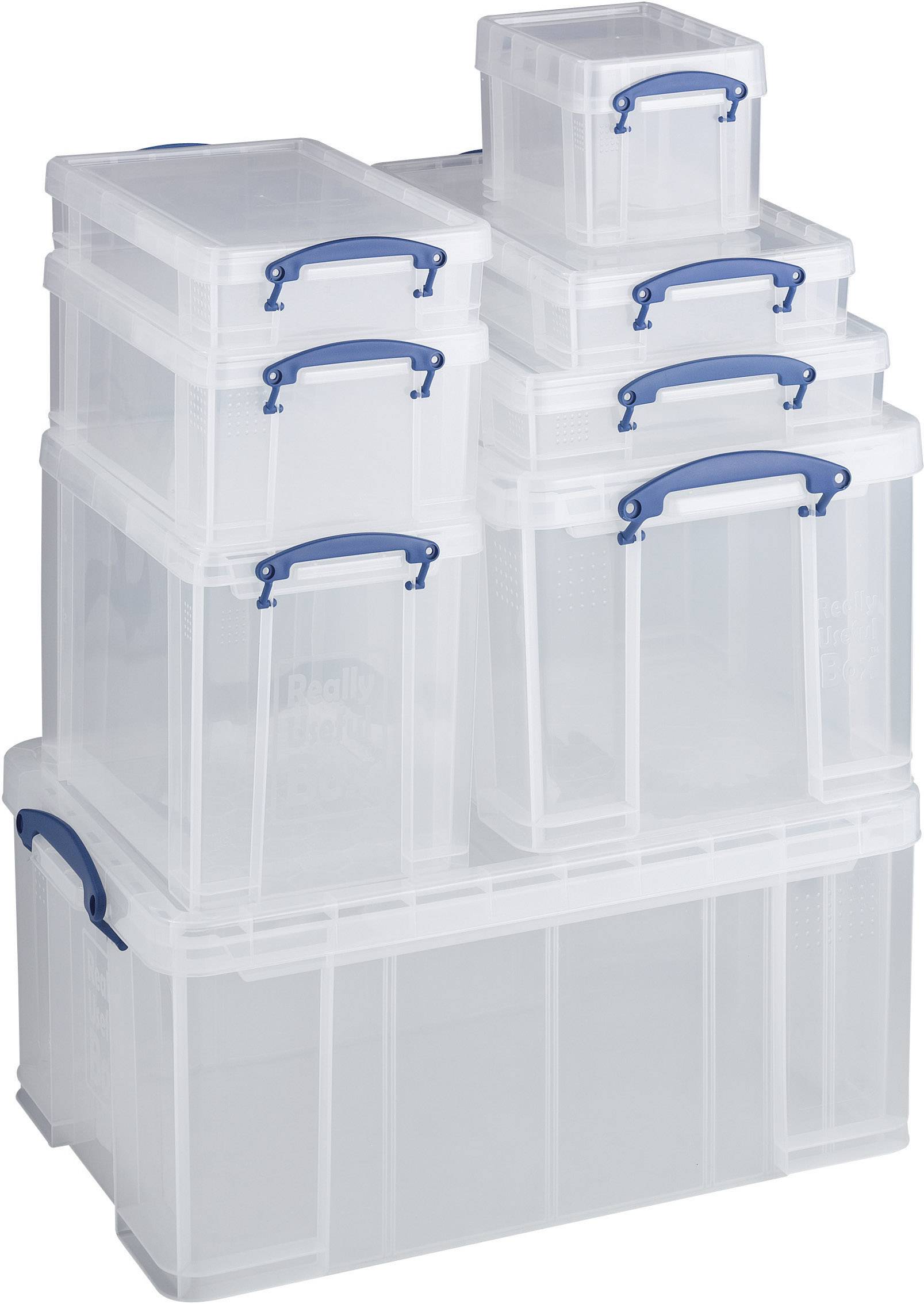 Aufbewahrungsbox 39x31x48cm 35l transparent-1