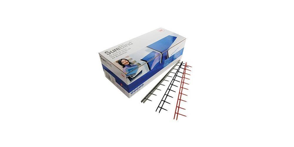 GBC Bindestreifen/Bindekamm SureBind, DIN A4, 25 mm, blau (5932845)-1
