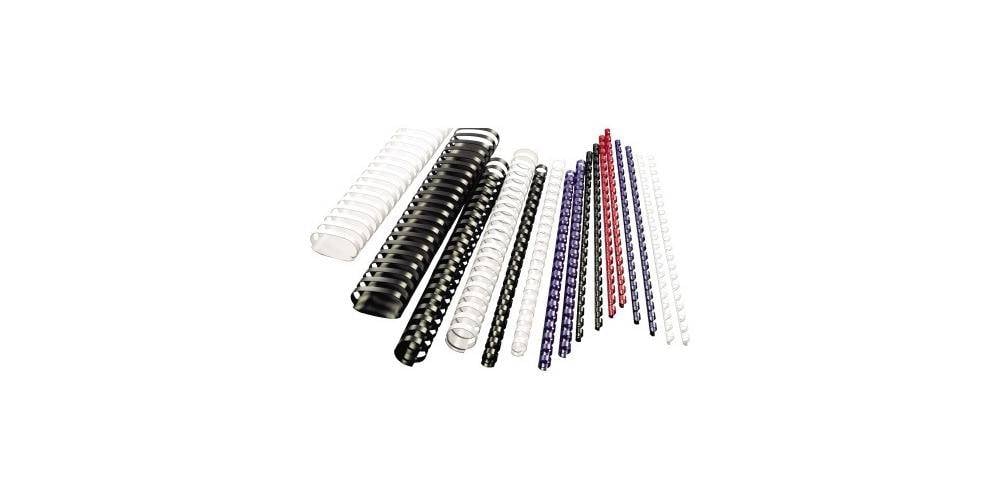 GBC CombBind - 14 mm - 21 Ringe - A4 (210 x 297 mm) - 125 Blätter - Rot-3