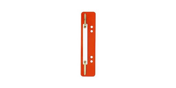 ELBA Heftstreifen 100555016 35x150mm kurz PP rot 25 St./Pack.
