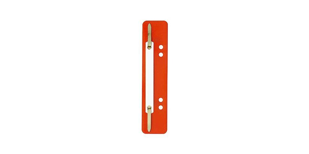 ELBA Heftstreifen 100555016 35x150mm kurz PP rot 25 St./Pack.-0