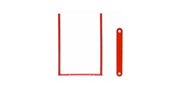 ELBA Bündelungsbügel tric 100421094 80mm rot 100 St./Pack.