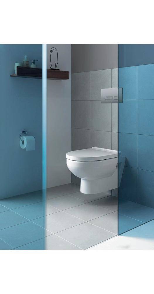 Duravit WC-Set, Duravit No.1, randlos, weiß, inkl. WC-Sitz mit Absenkautomatik, 1 Stk.-2