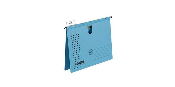 ELBA Hängehefter chic ULTIMATE 100552106 DIN A4 blau 5 St./Pack.