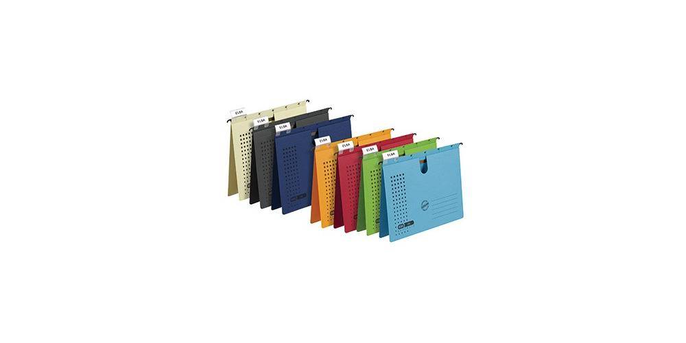 ELBA Hängehefter chic ULTIMATE 100552106 DIN A4 blau 5 St./Pack.-1