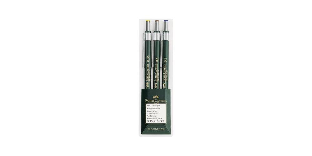 Faber-Castell Druckbleistift TK-Fine 136030 0,35-0,7mm 3St.-0