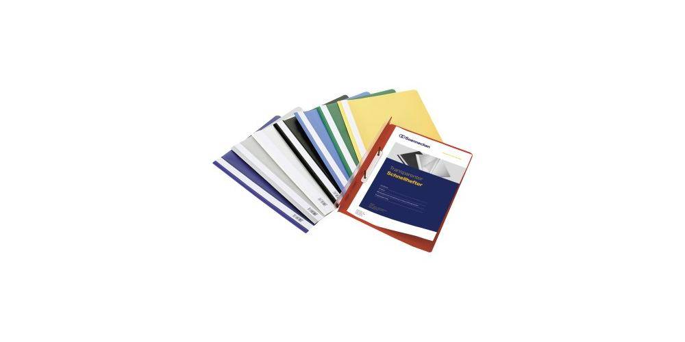 Soennecken Schnellhefter 2975 DIN A4 PP dunkelblau 10 St./Pack.-1