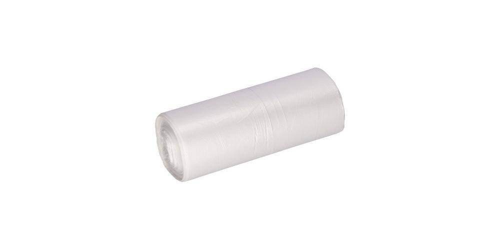 Müllbeutel 16l-20l 6my transparent Polyethylen Packung 50 Stück-0