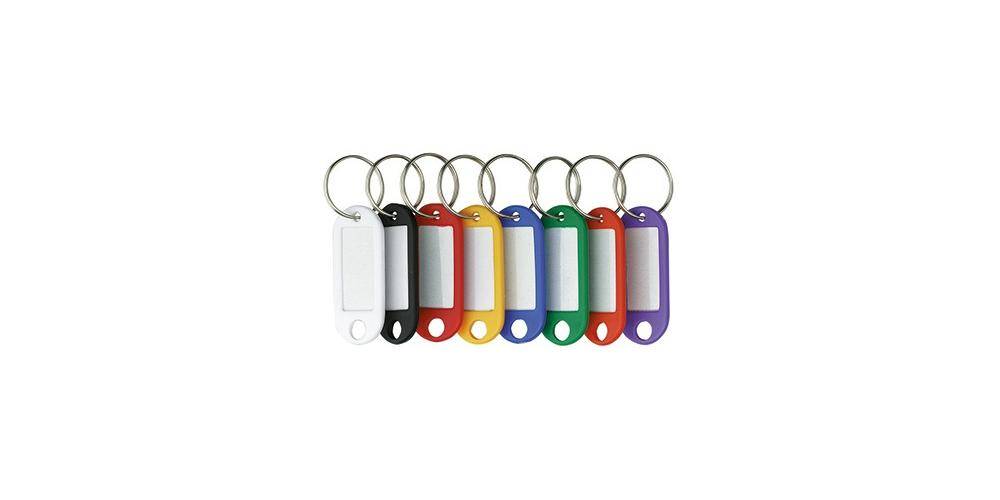 Alco Schlüsselanhänger farbig sortiert 10 St./Pack. 1853-1