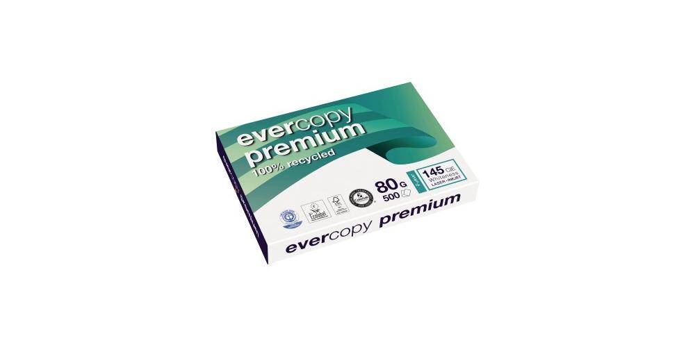 Kopierpapier evercopy premium A4 RC 500Bl - Artikel: 110083001-0