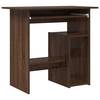 vidaXL Schreibtisch Braun Eichen-Optik 80x45x74 cm Holzwerkstoff