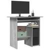 vidaXL Schreibtisch Grau Sonoma 80x45x74 cm Holzwerkstoff