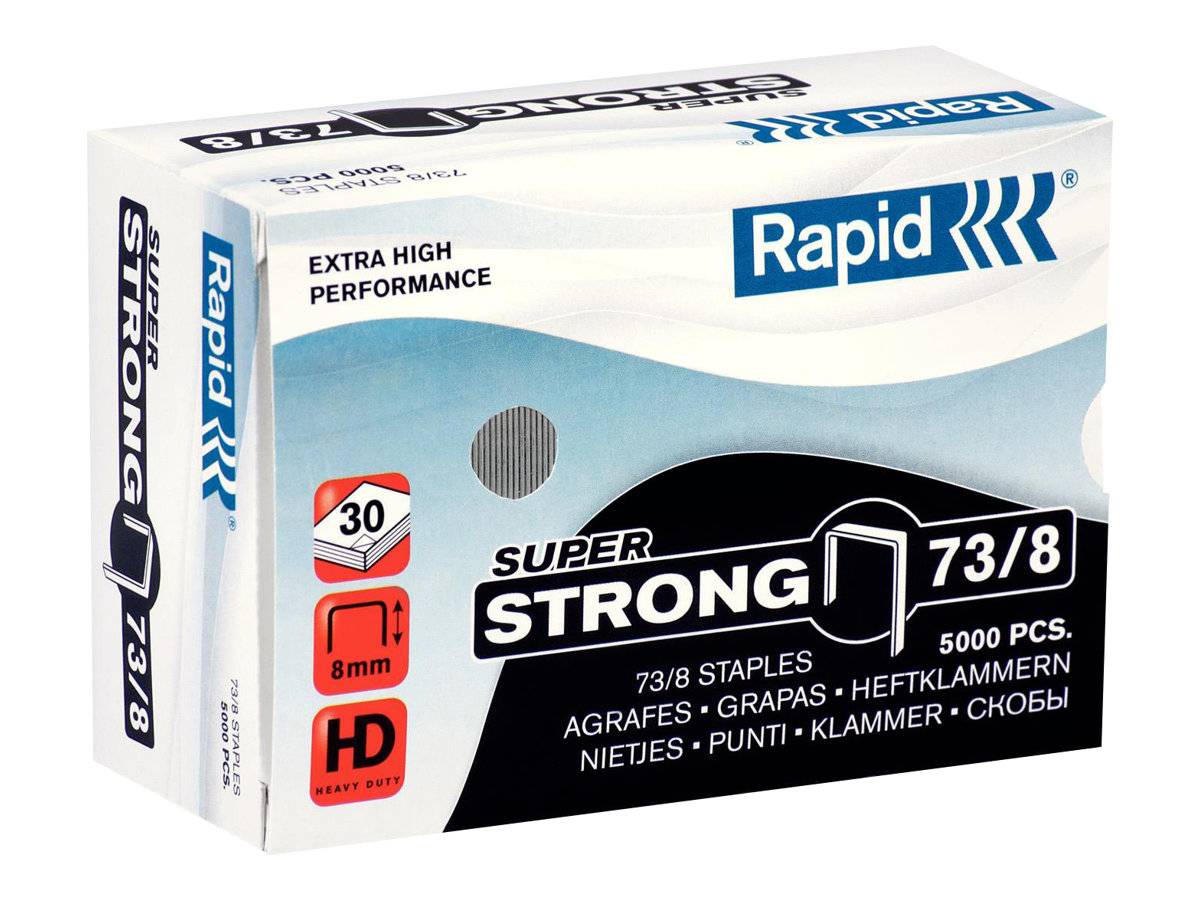 Rapid Super Strong - Heftklammern - 73/8 - 8 mm-0