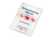 VELOFLEX Crystal - Mappe mit 2 Klappen - für A4-1