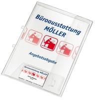 VELOFLEX Crystal - Mappe mit 2 Klappen - für A4-2
