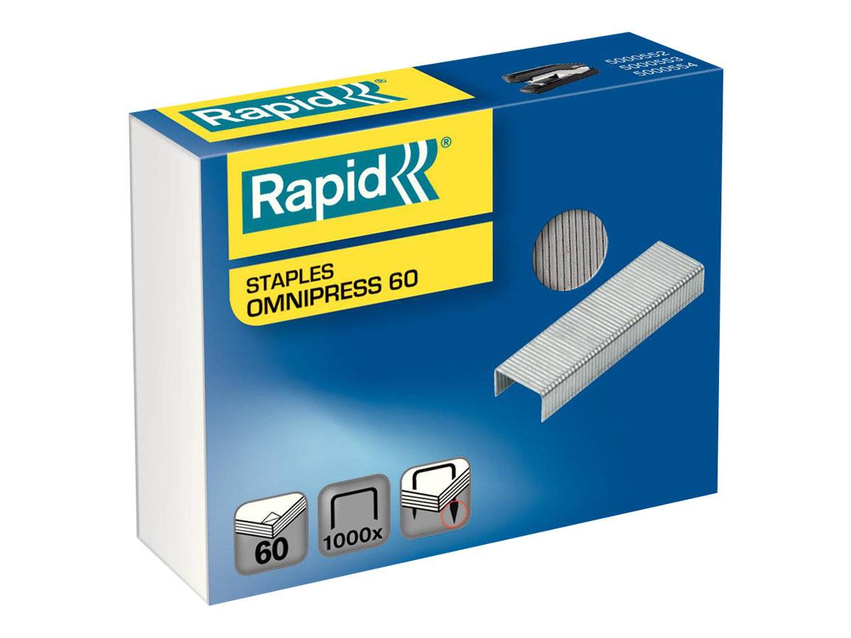Rapid Omnipress 60 - Heftklammern - 8.5 mm - verzinkt-0