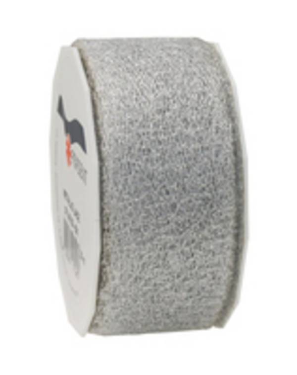 C.E. PATTBERG - Pattberg Metallic Lace, Silber, Weihnachtsmuster, Polyester, 20 m, 40 mm, 1 Stück(e)