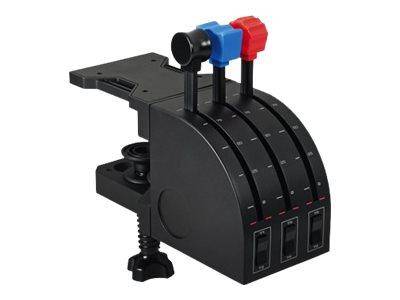 Logitech Saitek Pro Flight Throttle Quadrant Gasregler verkabelt für PC-3