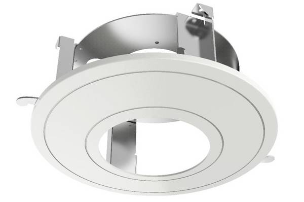 Hikvision DS-1227ZJ-DM42 Deckenhalterung, Stahl und Kunststoff, weiß, einfaches Installationsdesign, robuste Bauweise